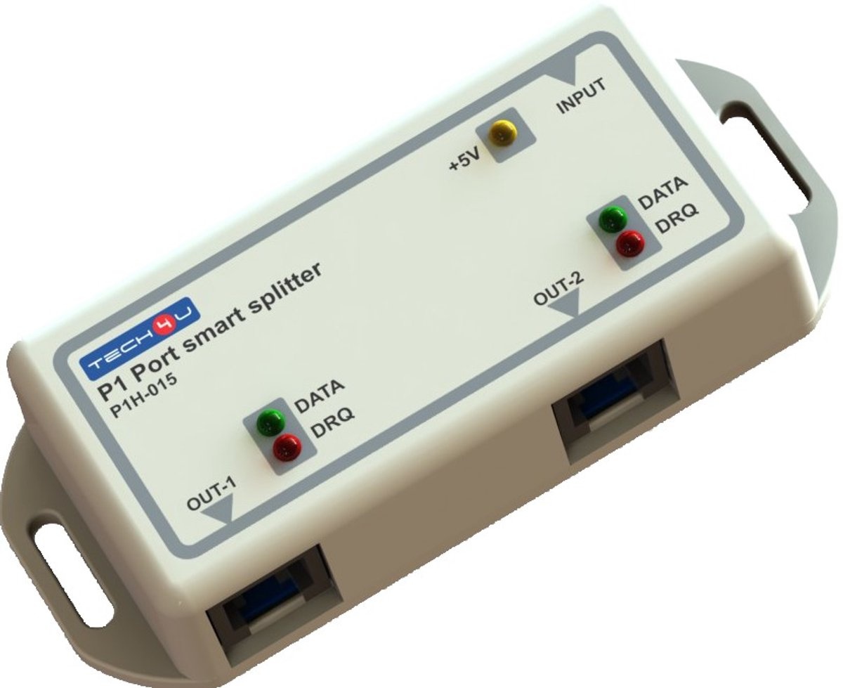Tech4U Actieve P1 Splitter voor 2 P1-modules (P1H-015-C)