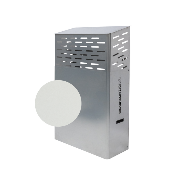 Conduct Batteryshelter verkeerswit (RAL 9016)
