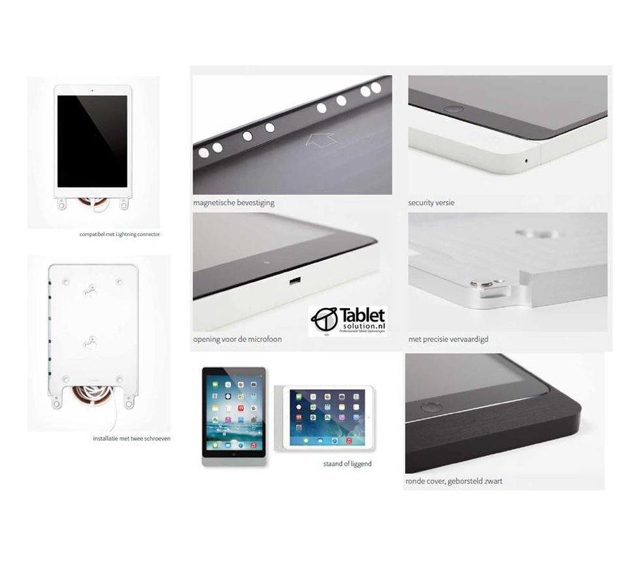 Eve wandhouder voor iPad Mini 4/5- satin wit