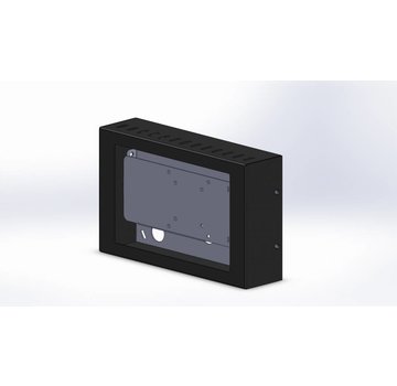 WTB Design 10" stalen monitorbehuizing extra ruimte