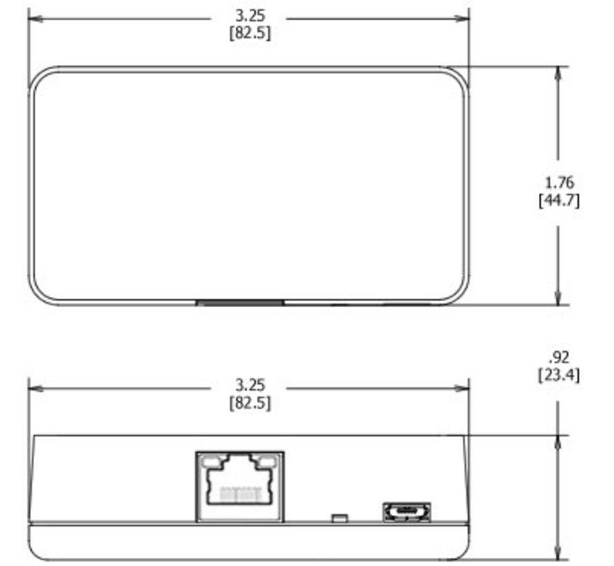 Gigabit+PoE Voeding Adapter iPad