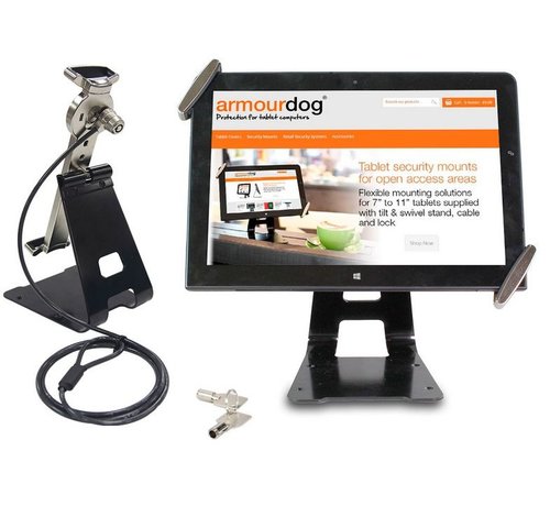 Armourdog Universele 7-10" kantelbare, draaibare tablet tafelstandaard