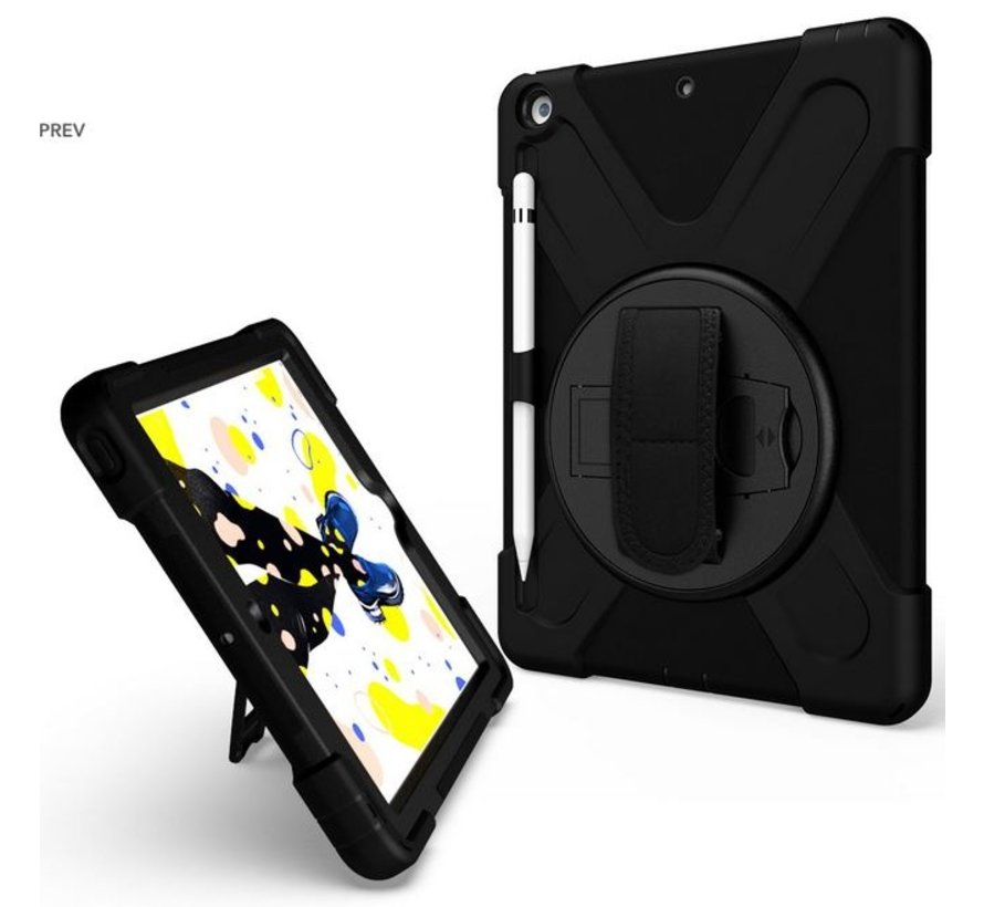 Rugged case met handstrap en schouderband voor  iPad  10.2