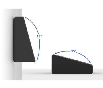 Vidamount Vaste VESA wand/tafel mount met 15° kijkhoek