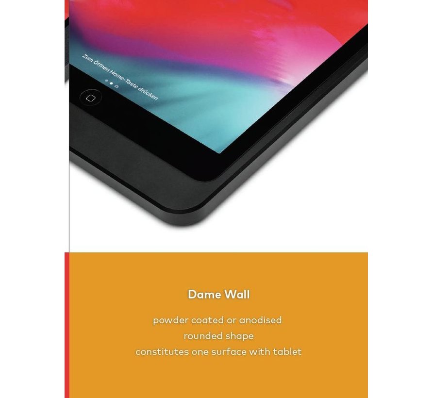 Dame Wall iPad 10.2/10.5 , Zwart