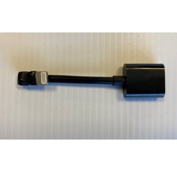 Haakse Lightning connector voor inbouw iPadhouders