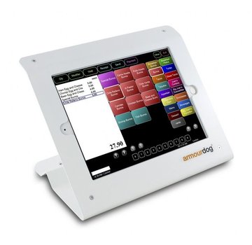 Armourdog secure tablet POS kiosk voor iPad 10.2 - Wit