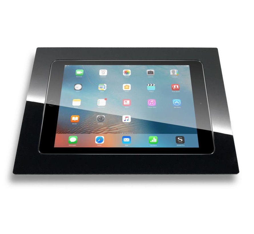 iPad  10.2  inbouw wandhouder  -Brushed 'Stainless Steel'