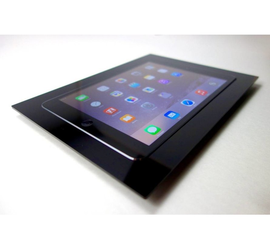 iPad  10.2  inbouw wandhouder  -Brushed 'Stainless Steel'