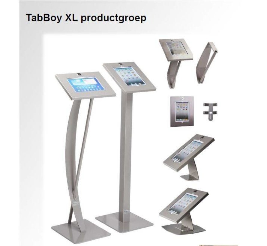 XL iPad Pro 11 (1-4) houder met anti-diefstal beveiliging , diverse montage opties