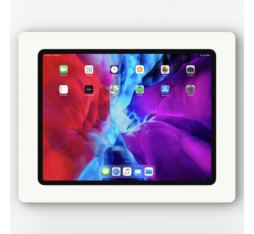 On-Wall iPad Pro 12.9 Gen.4/5/6 iPad Air 13 wandhouder  - Wit