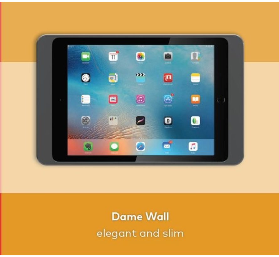 Dame Wall iPad 10.2/10.5 , Wit