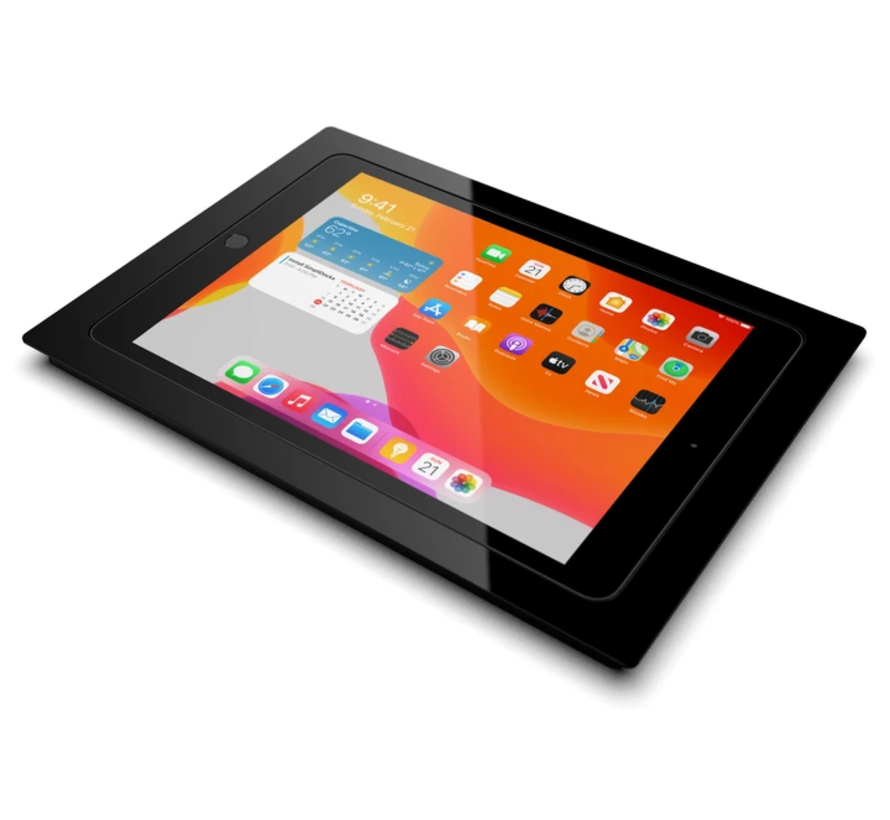 iPad Pro 12.9 Gen 3/4/5  inbouw wandhouder -Zwart