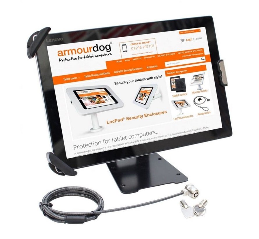 Armourdog® Universele 7-13" kantelbare tablet  tafelstandaard