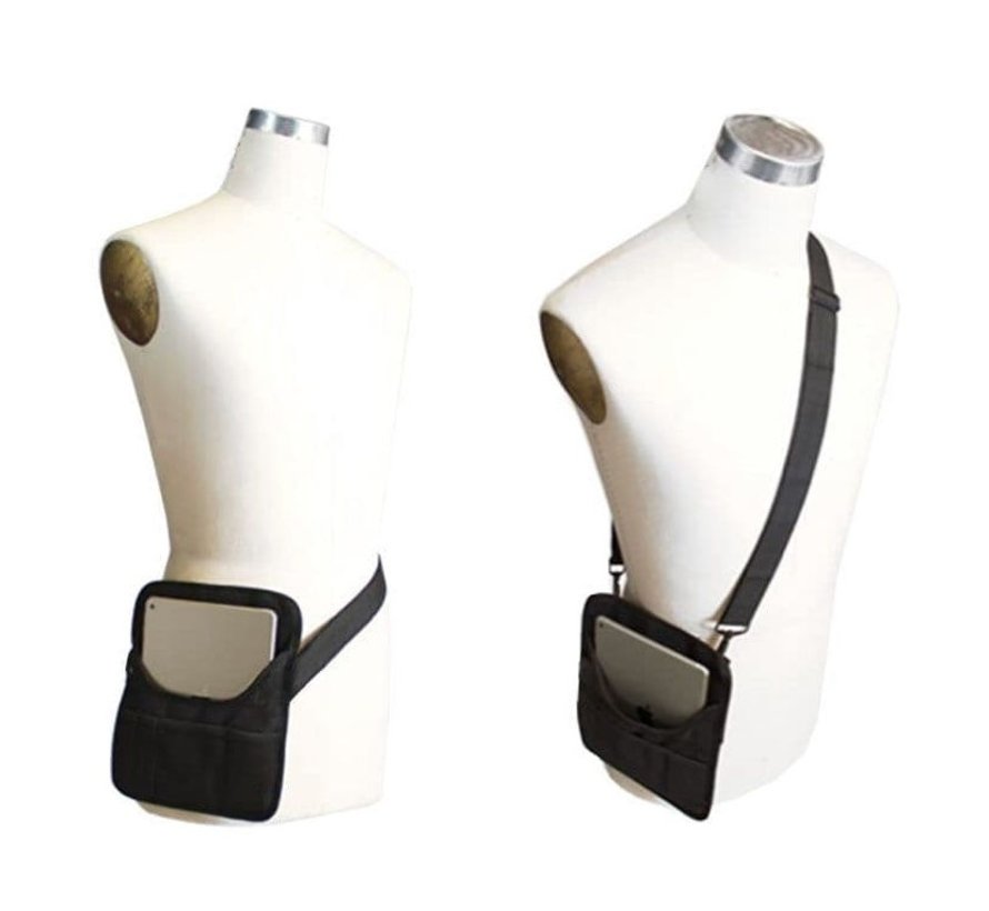 armourdog® draagtas voor tabletholster met schouder- of riem bevestiging