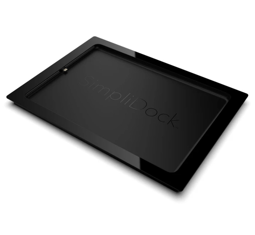 iPad Mini 6|7 (A17 Pro) inbouw wandhouder - Zwart -