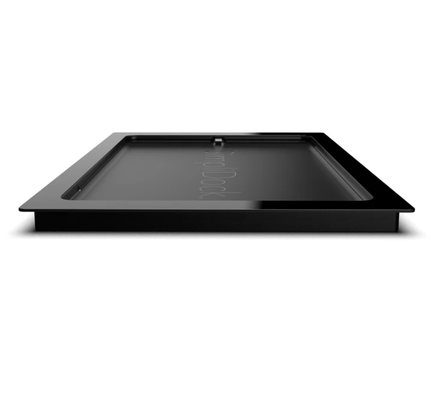 iPad Mini 6|7 (A17 Pro) inbouw wandhouder - Zwart -