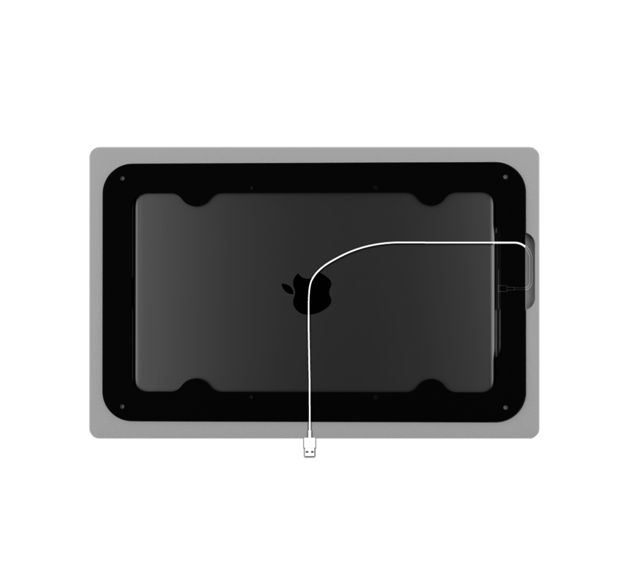Companion Wall wandhouder Samsung Galaxy Tab A8 10.5  Wit