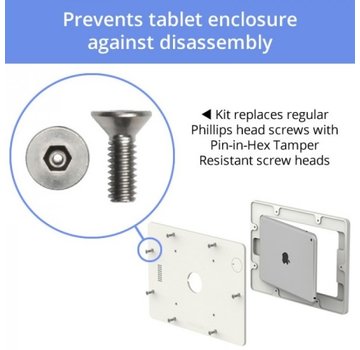 Vidamount VESA Enclosure Security Screws + Bit grade kit