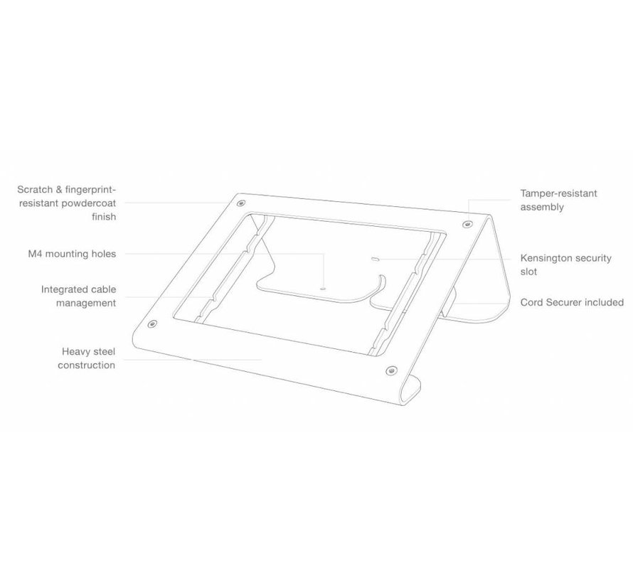 Meeting Room Console iPad Mini 6-Zwart