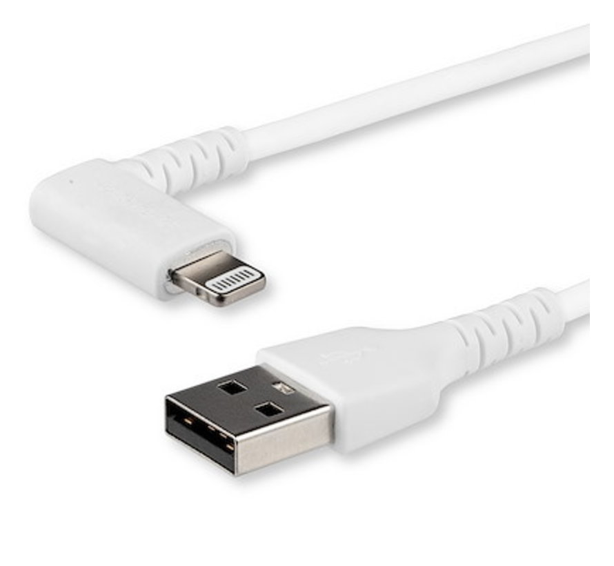 iPad Lightning kabel haaks 2 meter -Wit