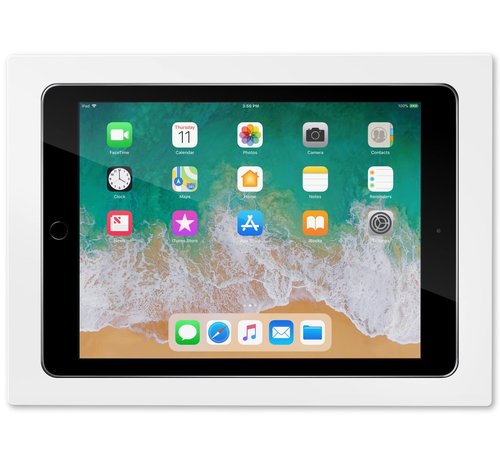 SimpliDock iPad 9.7 inbouw wandhouder  -Wit