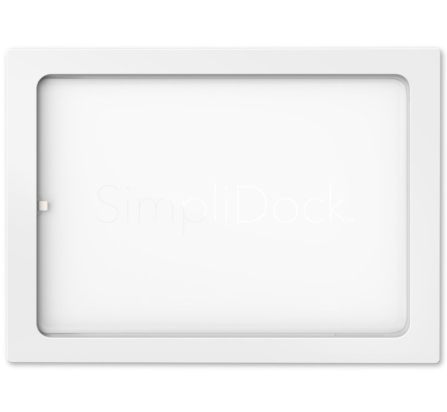 iPad 9.7 inbouw wandhouder  -Wit