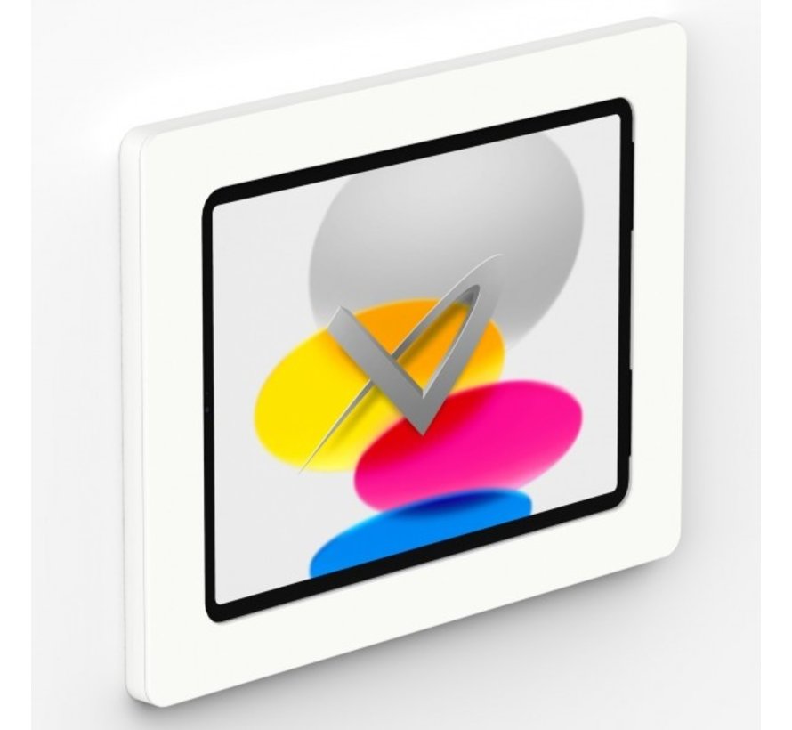 On-Wall wandhouder iPad 10th en 11th Gen - Wit