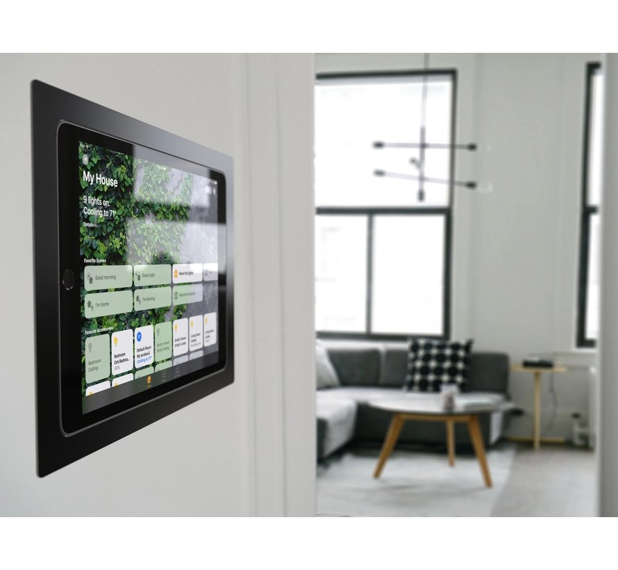 iPad® 10th en 11th Gen    inbouw wandhouder Zwart