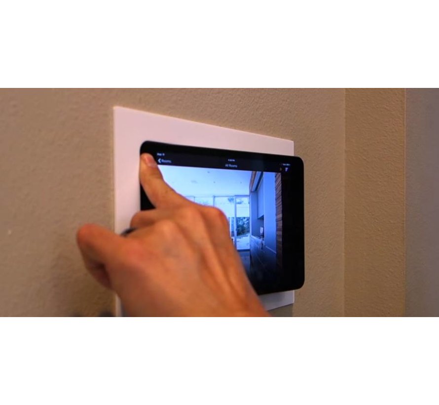 iPad® 10th en 11th Gen  inbouw wandhouder-  RVS-look