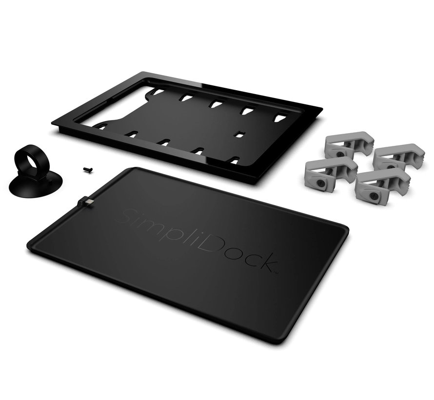 iPad® 10th en 11th Gen  inbouw wandhouder-  RVS-look