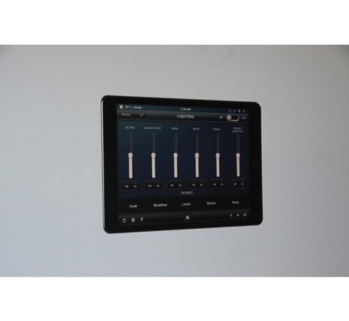 Swalls wDock iPad 10 (10.9) Docking station voor inbouw in wand