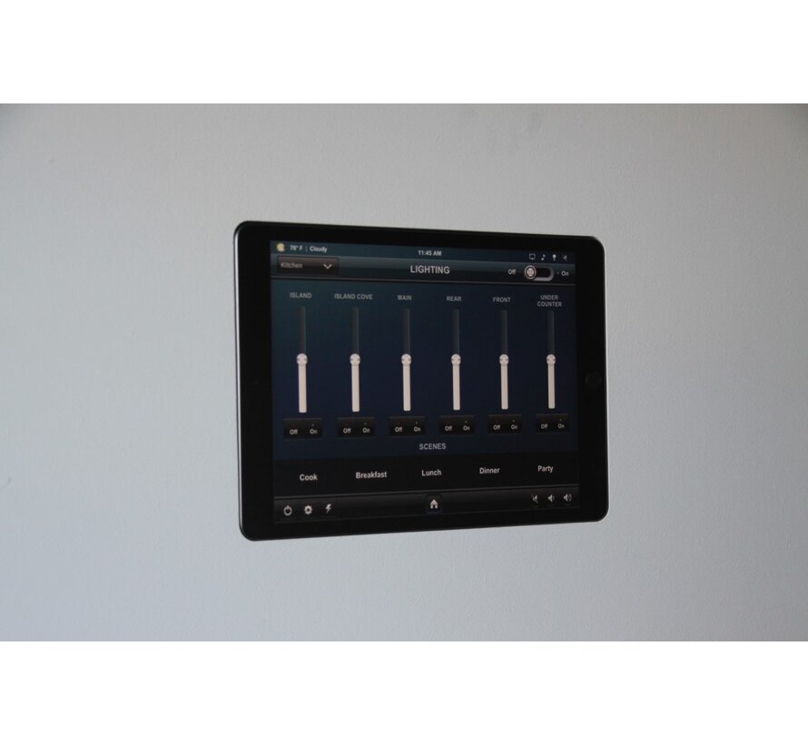 wDock iPad 10th-11th gen Docking station voor inbouw in wand