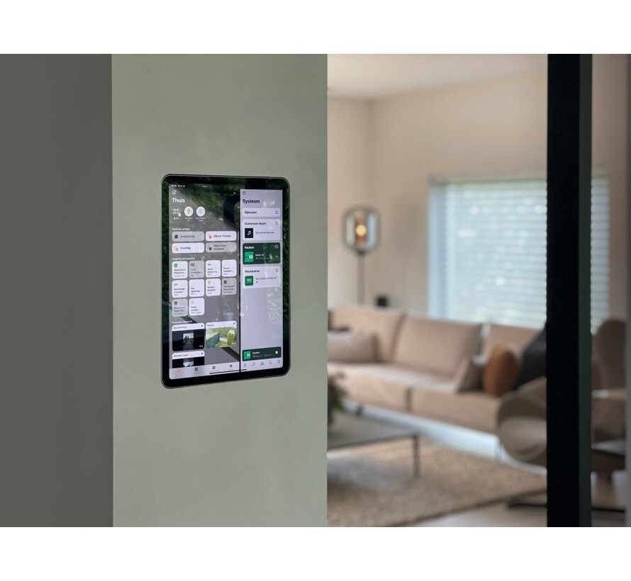 wDock iPad 10th-11th gen Docking station voor inbouw in wand
