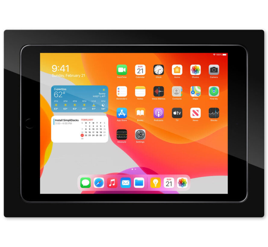 iPad  10.2  inbouw wandhouder