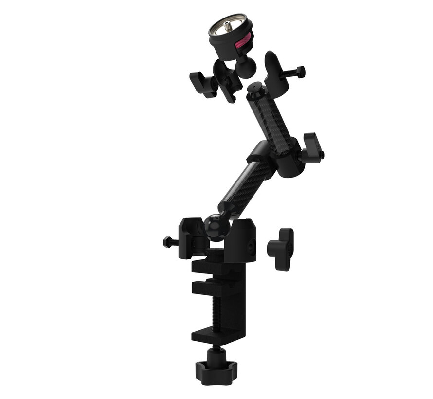 MagConnect™ Carbon Fiber C-klem Mount dubbel (Mount Only) MMU116
