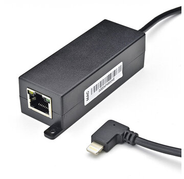 Smart Things sCharge PoE Power+Data PoE Adapter 12W met 90cm Lightning® cable S26L