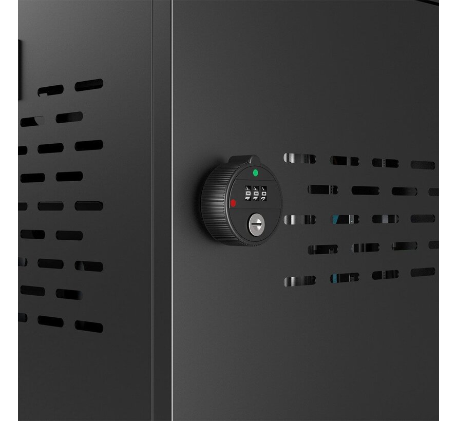 Oplaad- en afsluitbare behuizing voor tablets – USB-C PD 3.0