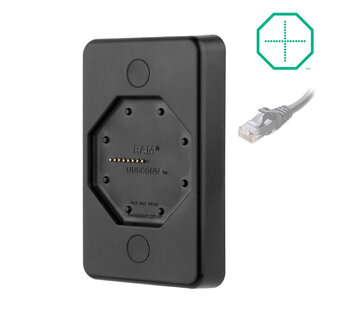 RAM Mounts Uni-Conn™ powered wanddock met PoE