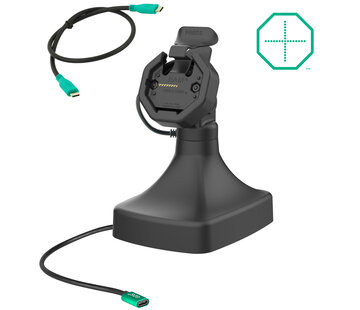 RAM Mounts GDS® Uni-Conn™ Kantel- en Draai Kiosk Dock met oplaadfunctie via USB-C