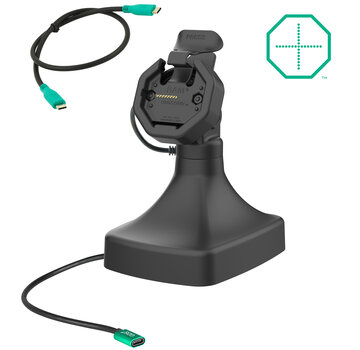 RAM Mounts GDS® Uni-Conn™ Kantel- en Draai Kiosk Dock met oplaadfunctie via USB-C