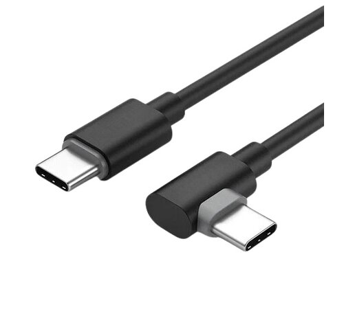 Haakse USB-C naar USB-C kabel oplaadkabel  2mtr