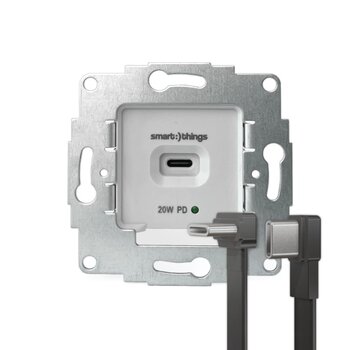 Smart Things sCharge 20W inbouw voedingsadapter 230V met USB-C
