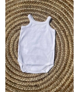 witte body met spaghettibandjes