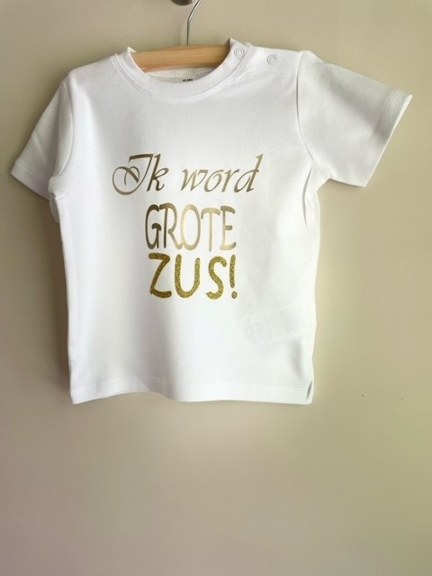 T shirt ik 2025 word grote zus