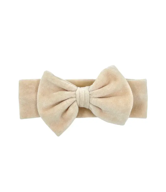 Haarbandje Velvet Taupe