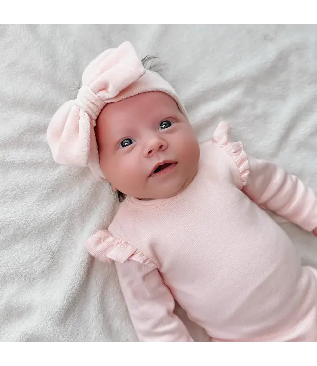 Haarbandje Velvet Taupe