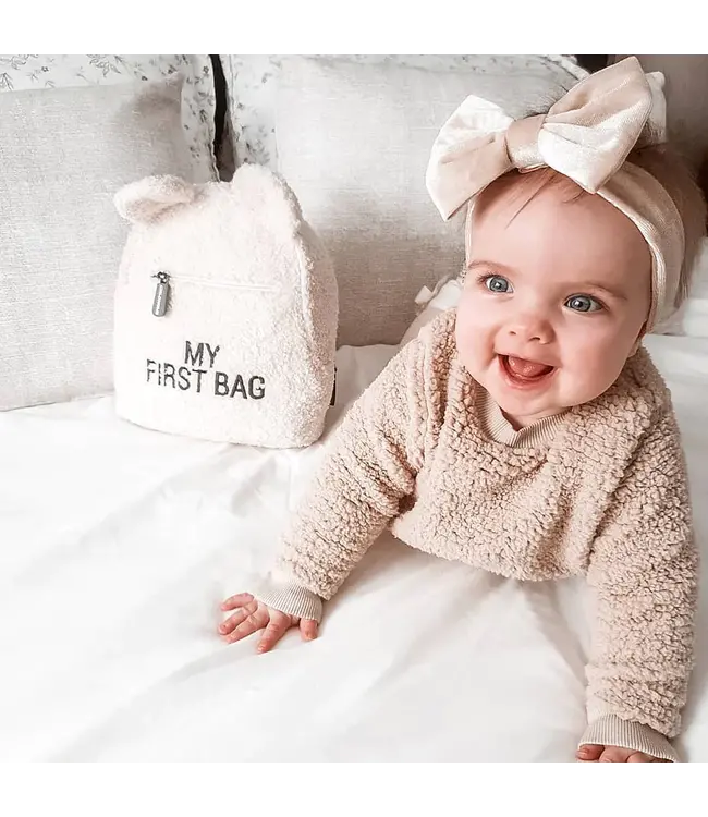 Haarbandje Velvet Taupe