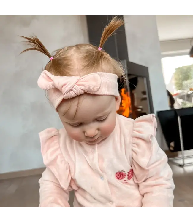 Haarbandje Rib Beau Roze