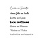 La Jolie 1ste boekentasje/chrèchetas olijfgroen - Donkerblauw